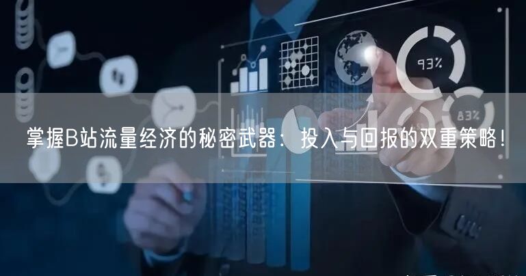 掌握B站流量经济的秘密武器：投入与回报的双重策略！